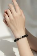 ✨ Onyx Cross Statement Bracelet ✨