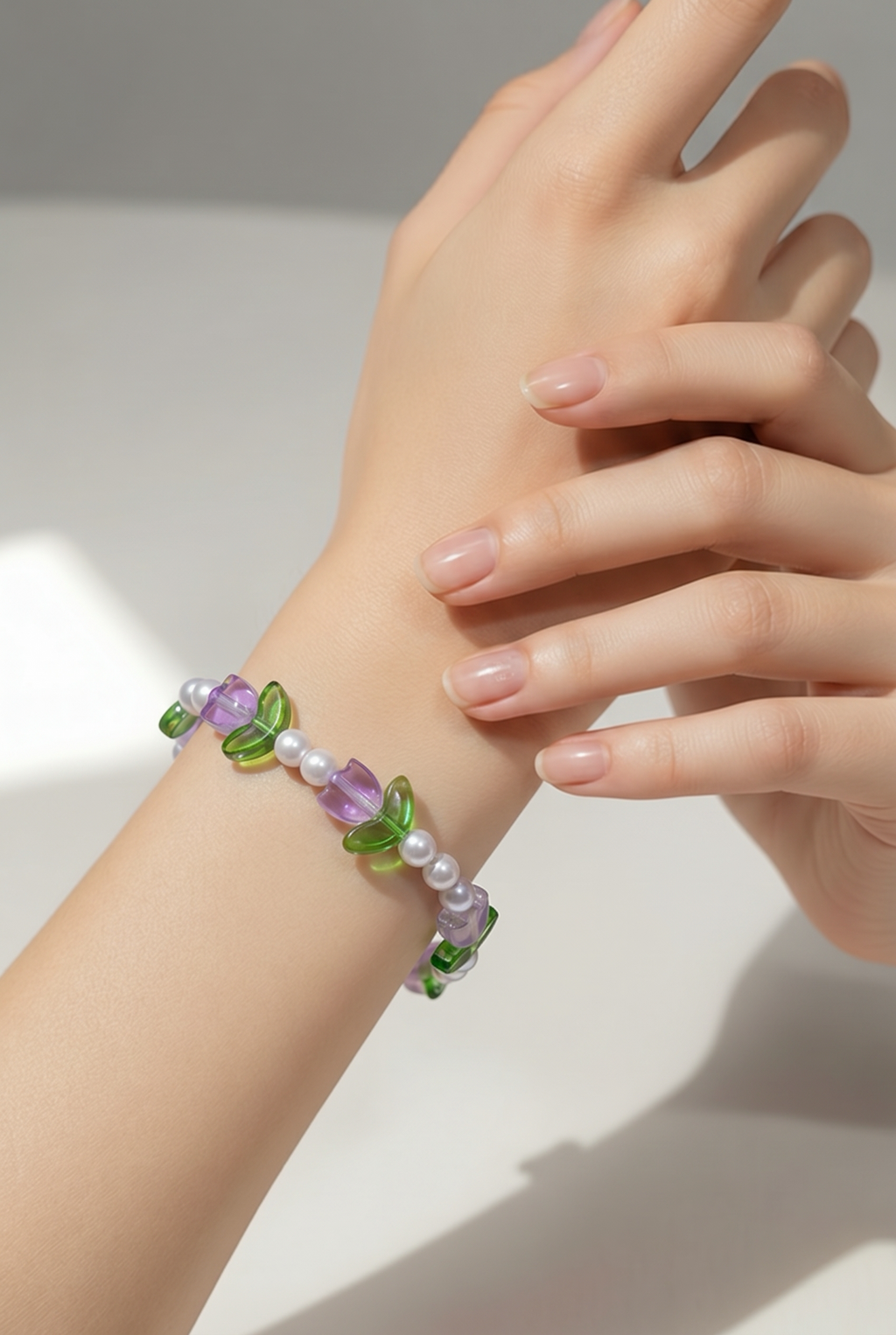 🌸 Pastel Garden Bloom Bracelet