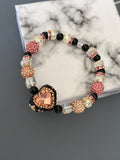 ✨ Blush Glam Heart Stretch Bracelet ✨