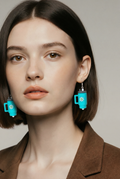 ✨ Daisy Tumbler Earrings – Cute, Lightweight & Made to Brighten Your Day