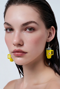 ✨ Daisy Tumbler Earrings – Cute, Lightweight & Made to Brighten Your Day