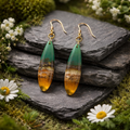 Forest Pool Drop Earrings