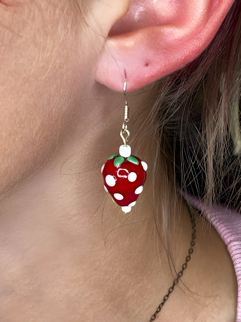 Janice Boutique Shop Strawberry Earrings